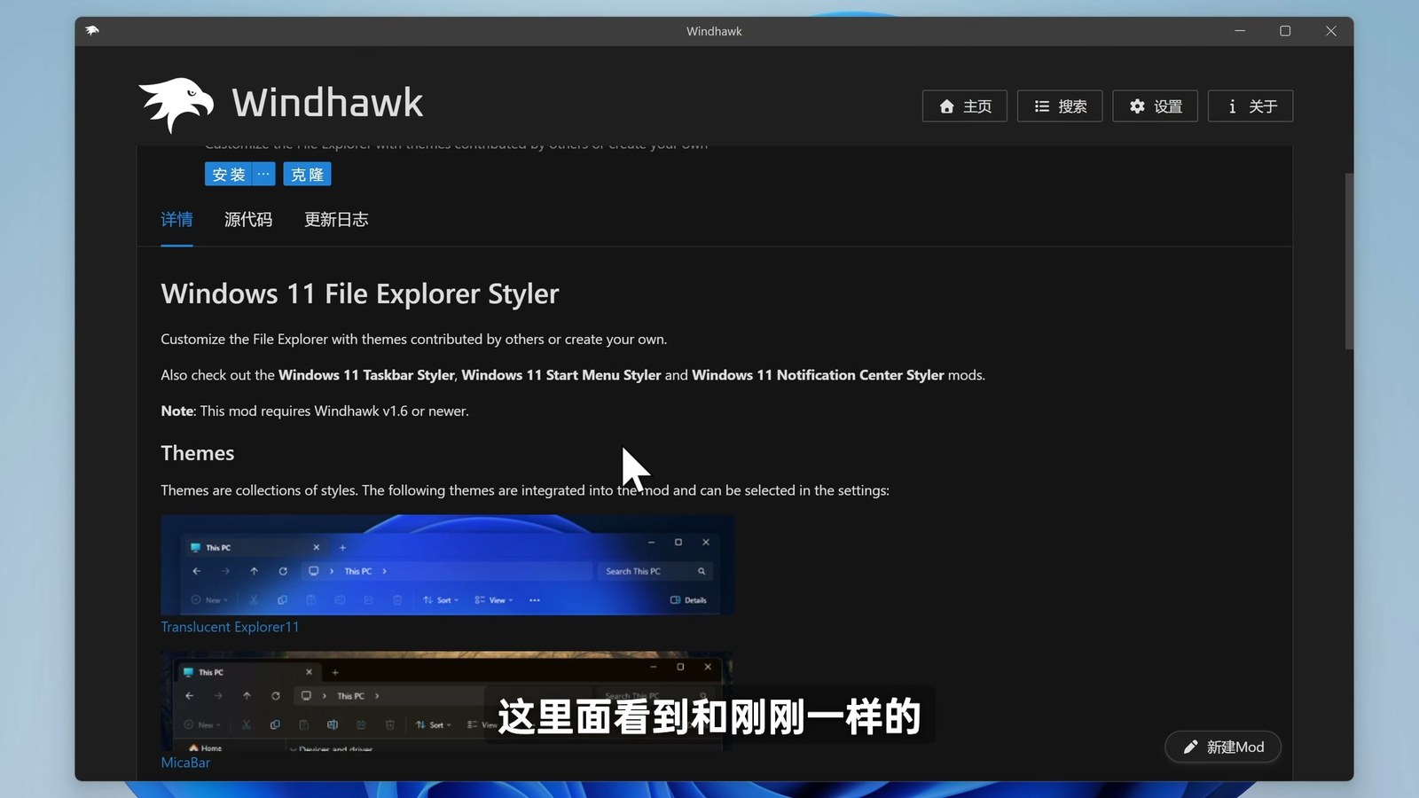 Windows 11 File Explorer Styler 修改资源管理器样式